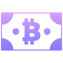 bitcoin en efectivo icon