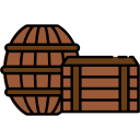 barril de madera icon