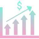 fluctuación del mercado icon