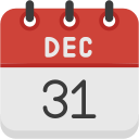 31 de diciembre icon