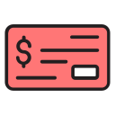 cheque bancario icon