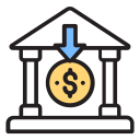 transacción bancaria icon