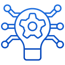 tecnología de inteligencia artificial icon