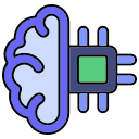 cerebro de ia icon