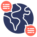 comunicación global icon