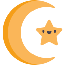 Luna creciente icon