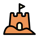 castillo de arena icon