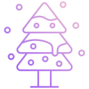Christmas tree icon