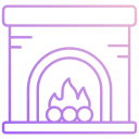 Fireplace icon