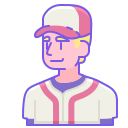 Jugador de béisbol icon