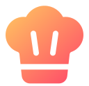 gorro de cocinero icon