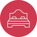 Double bed icon