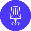 Office chair icon