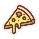 porción de pizza icon