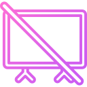 monitor de televisión icon