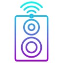 audio inalámbrico icon