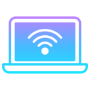 wifi para computadora portátil icon