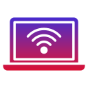 wifi para computadora portátil icon