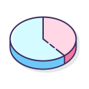 Gráfico circular icon