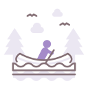Canoeing icon