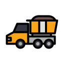 Dump truck icon