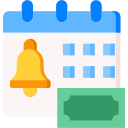 calendario de pagos icon