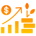 crecimiento empresarial icon