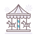 Merry go round icon