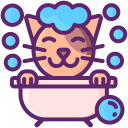 baño para gatos 