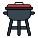 parrilla de barbacoa icon