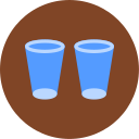 vaso de agua icon