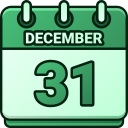 31 de diciembre icon