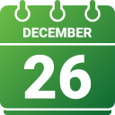 26 de diciembre 