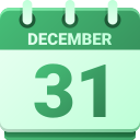 31 de diciembre icon