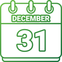 31 de diciembre icon