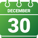 30 de diciembre icon