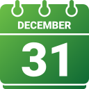 31 de diciembre icon