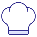 gorro de cocinero icon