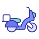 bicicleta de reparto icon