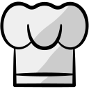 gorro de cocinero icon