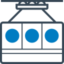 cabina del teleférico 