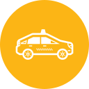 coche taxi icon