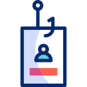 suplantación de identidad (phishing) animated icon