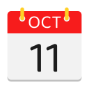 calendario de octubre 