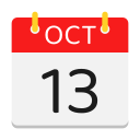 calendario de octubre 