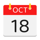 calendario de octubre 