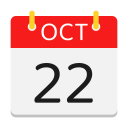 calendario de octubre 