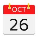 calendario de octubre 