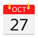 calendario de octubre 