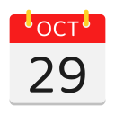 calendario de octubre 